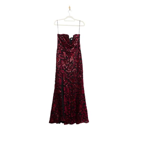 Dress The Population Fernanda Sequin Gown – Pre-Owned Size L - Picture 4 of 9